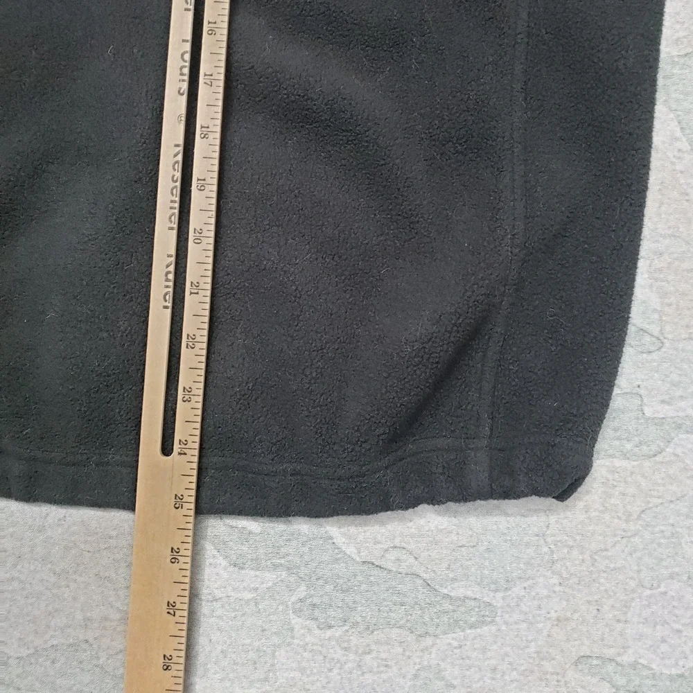 The North Face Sweatshirt Mens‎ Small Black Fleece Full Zip Pockets Outdoors